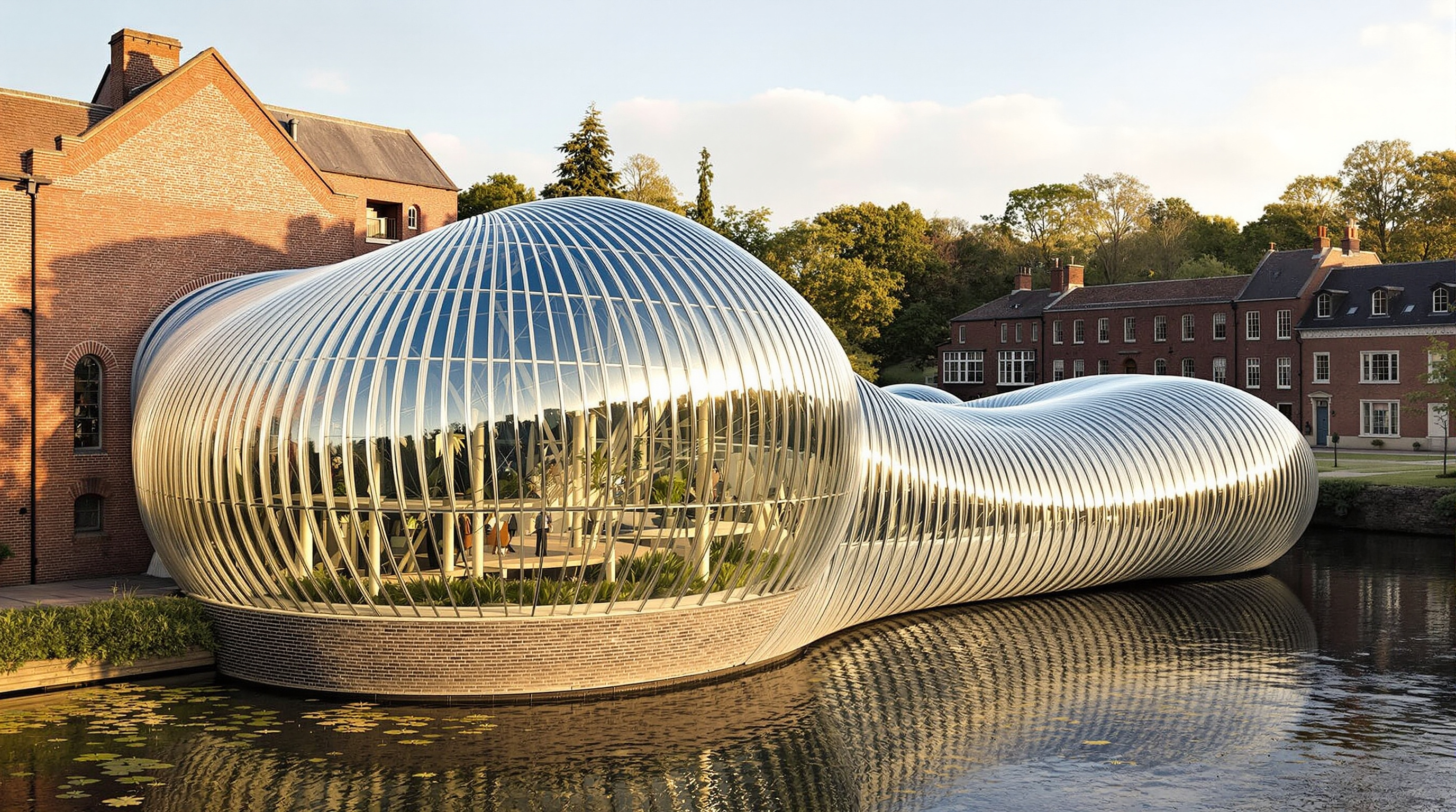 Bombay Sapphire Distillery: How Heatherwick Turned a Dead Paper Mill into a Living Machine