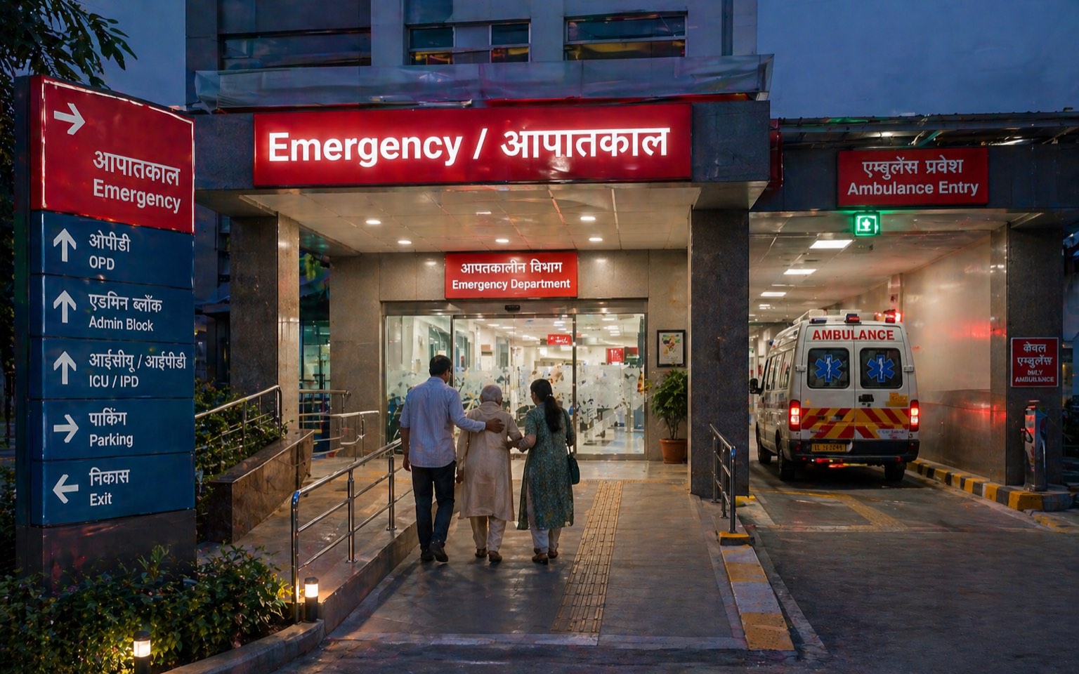 Emergency Department & Healthcare Wayfinding in India