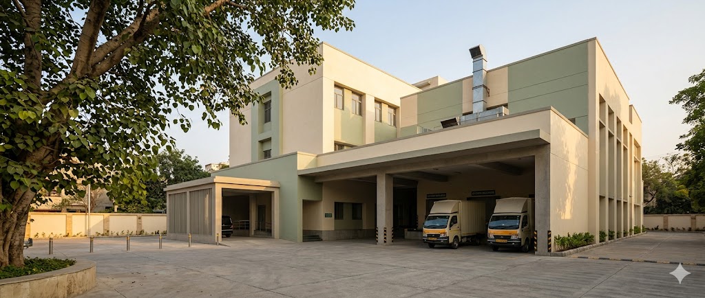 Hospital Back-of-House — Kitchen, Laundry & Mortuary Design in India