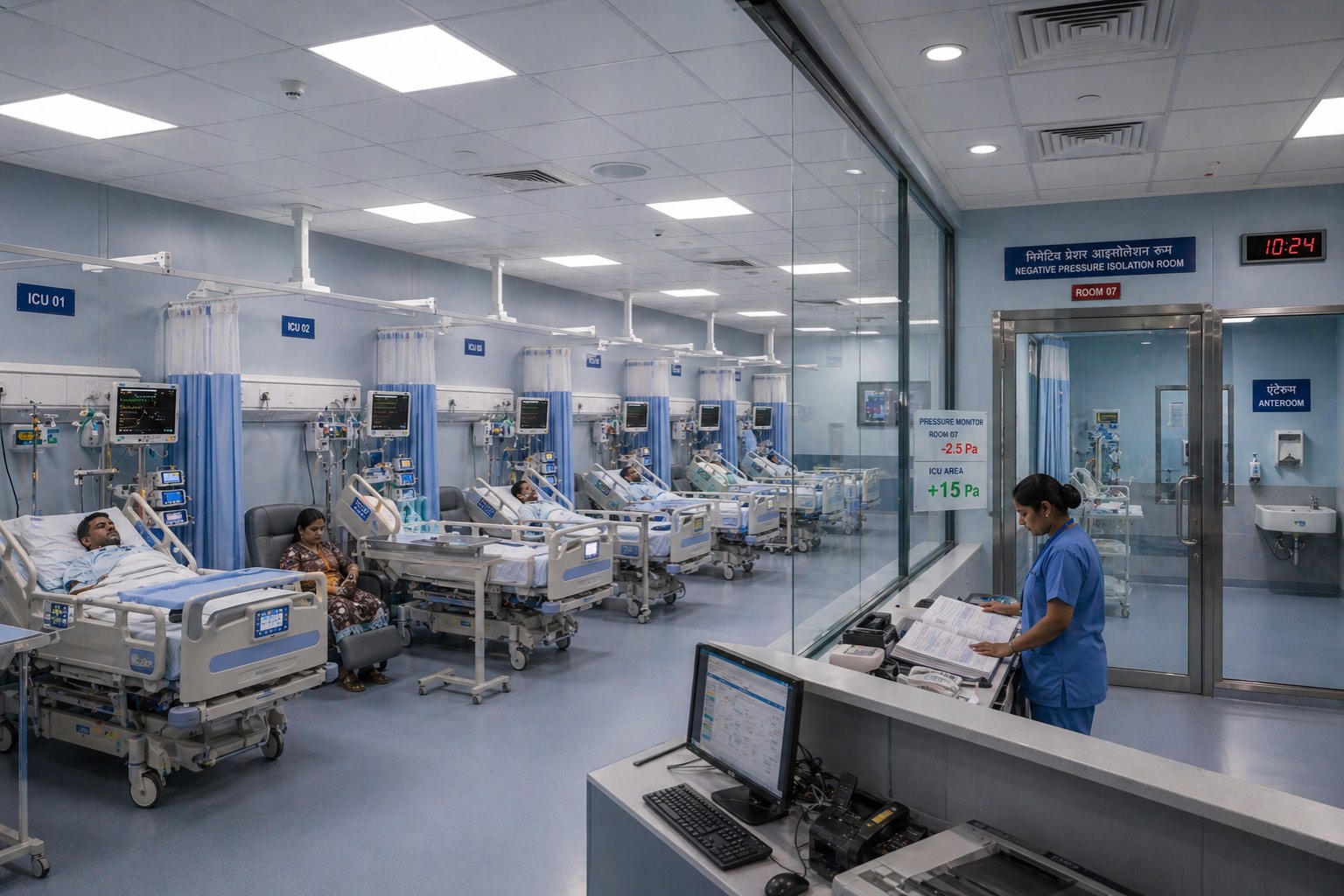 ICU, NICU, PICU & Critical Care Design in India