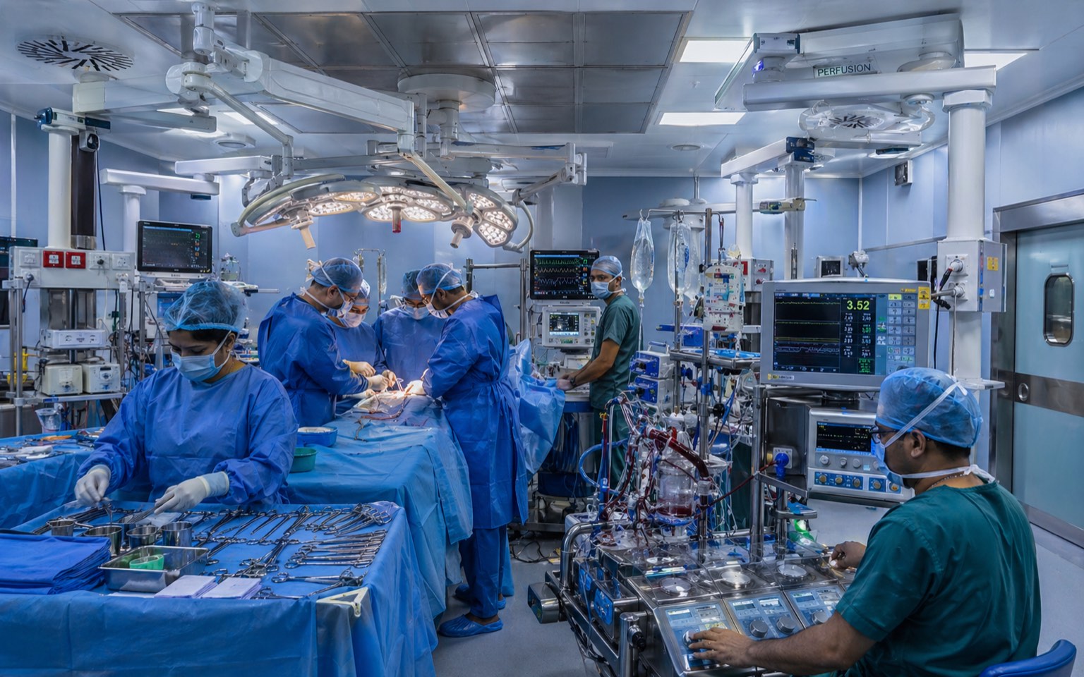 Cardiac, Oncology, IVF & Day-Care Surgery Design in India