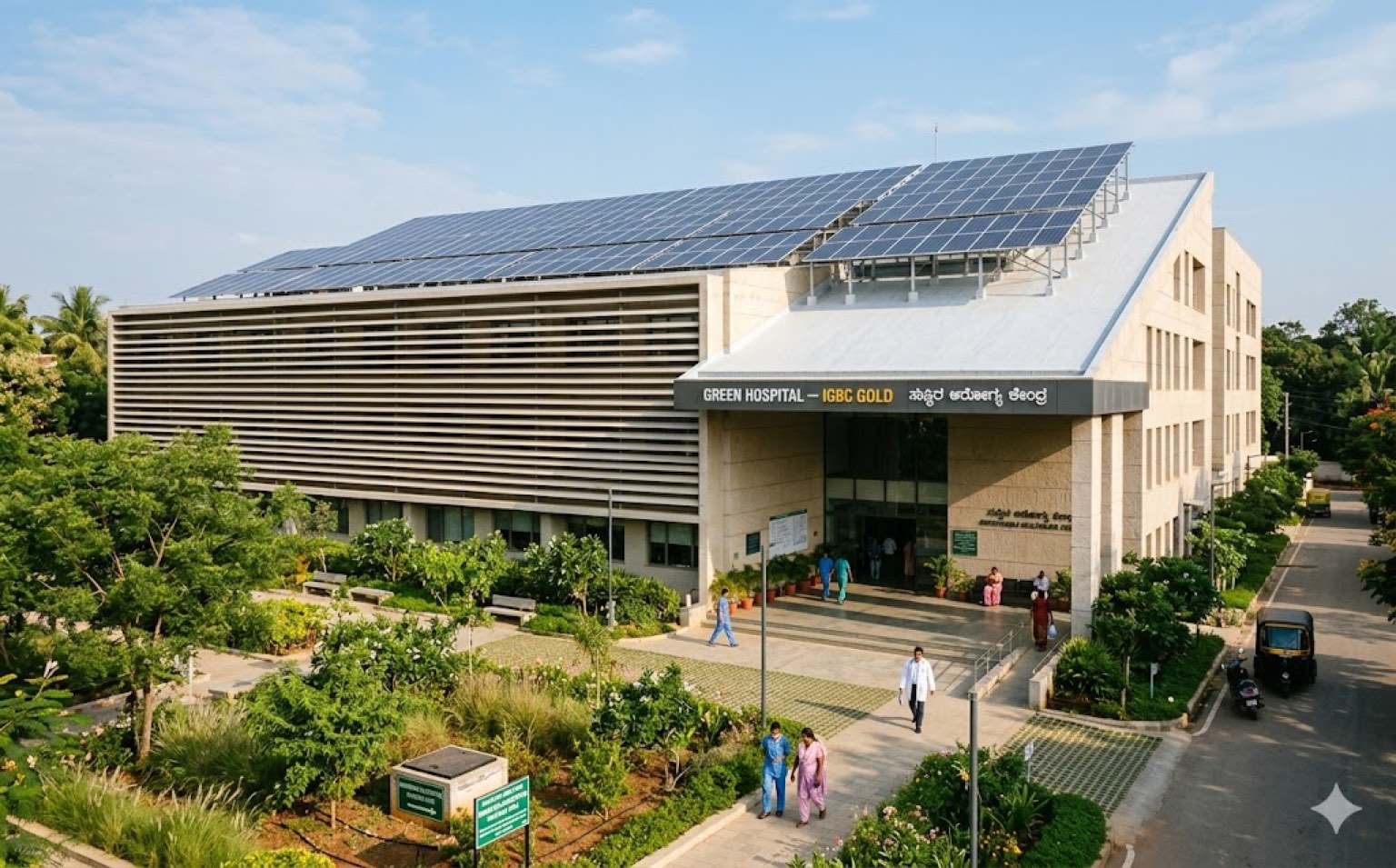 Sustainable Healthcare Buildings — IGBC, GRIHA, LEED, ECBC